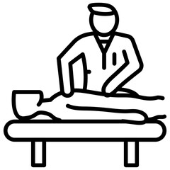 Physical Therapy Vector Icon