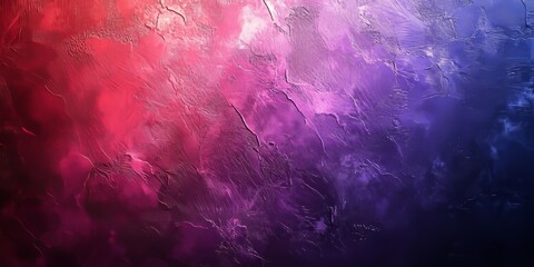 Vibrant Red-Purple Gradient Background with a Grainy Texture, Generative AI
