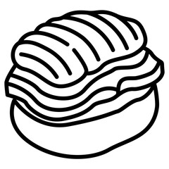 Char Siu Vector Icon