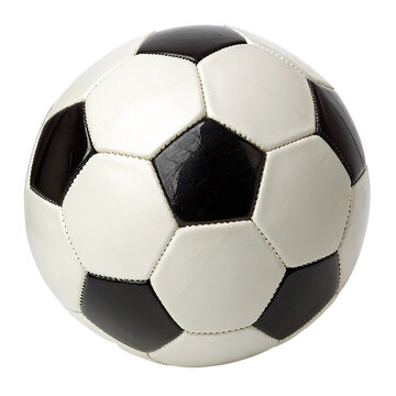 Fototapeta soccer ball, Football isolated on white Background, leather soccer ball, Soccer ball illustration for the web,