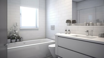 subway modern home white