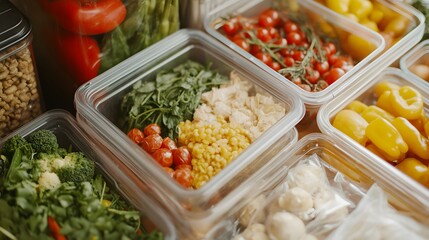 A zero waste meal prep service delivering fresh, unpackaged ingredients