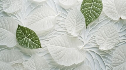 lacelike background pattern leaves