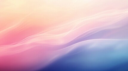 Obraz premium Pastel Abstract Background with Smooth Waves and Soft Colors