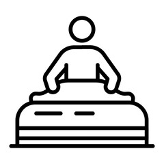 Making Bed Vector Icon