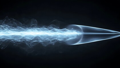 Dynamic capture of shockwave propagation in air due to a supersonic object