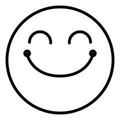 Beaming Face with Smiling Eyes Icon