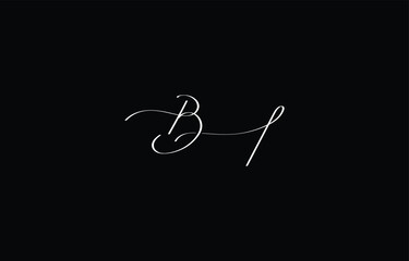 A minimal yet stylish depiction of white cursive lettering forming BI on a dark background, symbolizing elegance and simplicity.