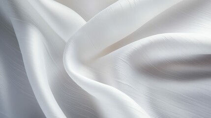 Naklejka premium smooth white cloth texture