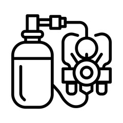 Nitrous Oxide System Vector Icon