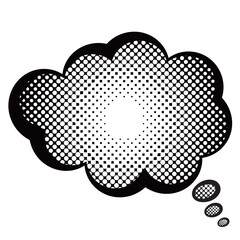 吹き出し　フレーム　シルエット　メッセージ　アイコン