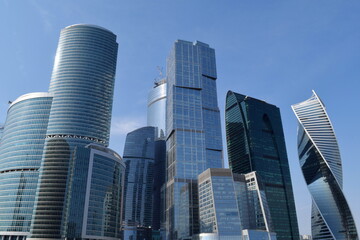Naklejka premium Moscow International Business Center