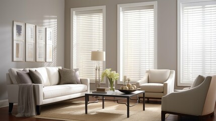 modern faux wood blinds