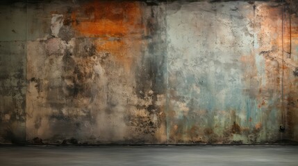 Obraz premium peeling rustic grunge walls