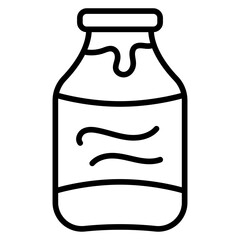 Chocolate Milk Vector Icon