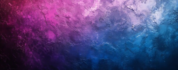 Fototapeta premium Vibrant Purple-Blue Gradient with a Grainy Texture, Generative AI