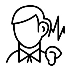 Hearing Checkup Vector Icon