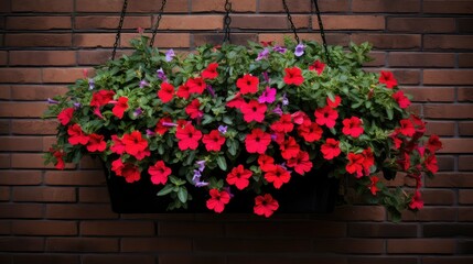 Naklejka premium vibrant hanging box