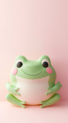 Fototapeta premium Cute Frog 3D