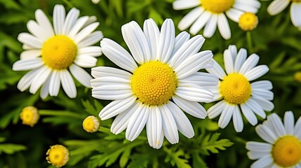 Obraz premium petals chamomile plant
