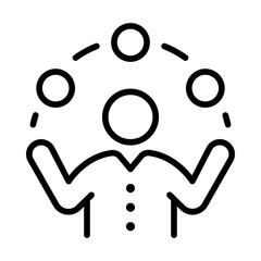 Juggler Vector Icon