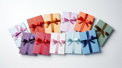 perfect gift cards white background