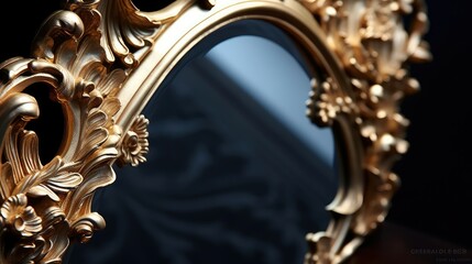 Fototapeta premium sophistication gold edge