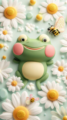 cute frog 3D