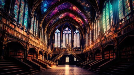 Naklejka premium enchantment magical book