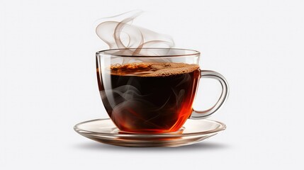 hot coffee mug transparent background
