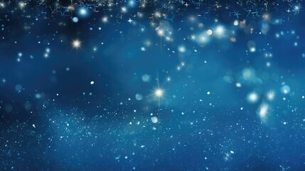 Fototapeta premium stars blue background sparkle