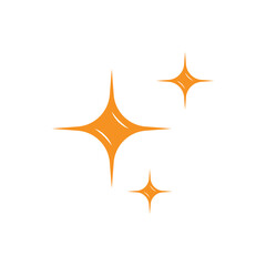 Star logo vector template element symbol design