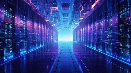 center data illustration