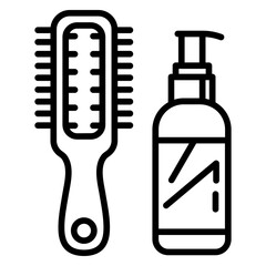 Edge Control Vector Icon