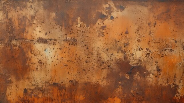 orange rust metal texture