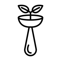 Aquifer Recharge Vector Icon