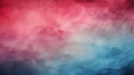 Obraz premium Light Blue and Pink Gradient kraft paper vintage texture background for a letter. Abstract old retro page grunge blank