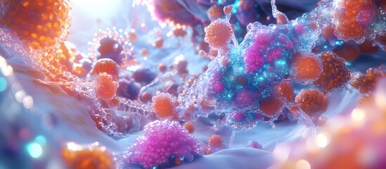 Colorful Cells in Motion