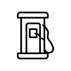 Fueling Station Vector Icon