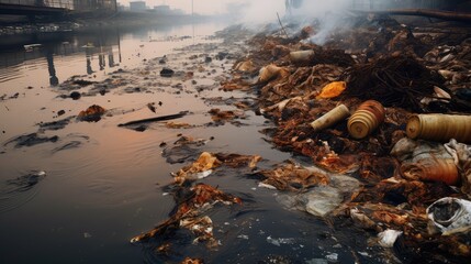 bacteria contaminated water