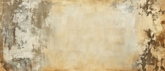 Fototapeta premium Digital Hand Painted Abstract Texture with Earthy Tones