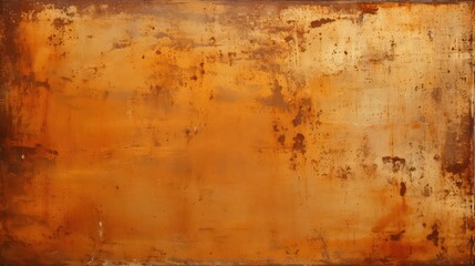 weathered orange metal background