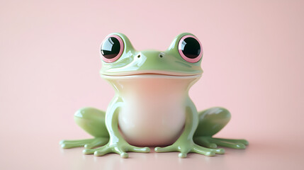 Obraz premium 3D Frog