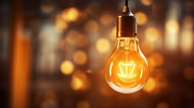 glow bright light bulb