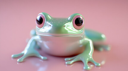 Obraz premium 3D Frog
