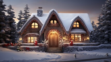 glow winter house