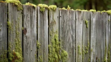 Fototapeta premium grey weathered wood fence