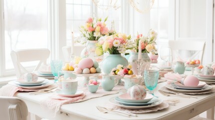 decor easter table