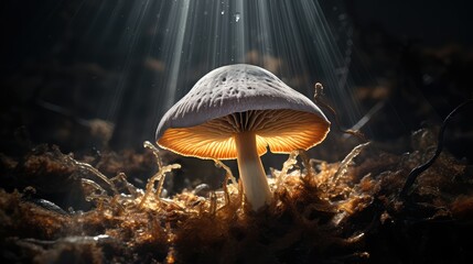 mushroom alien texture