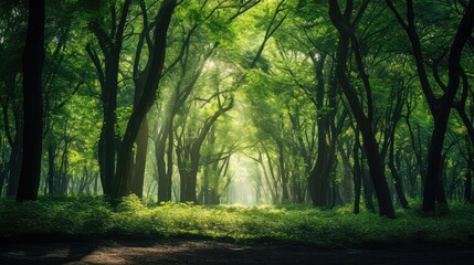 Obraz premium sunlight green flyers